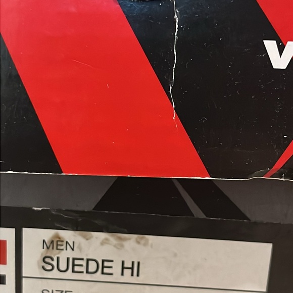 Vision Street Wear VSW Suede Hi skate skateboard shoes sneakers red Mens Size 13 - Picture 14 of 14